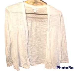 Charter Club Petite Knit Cardigan PM